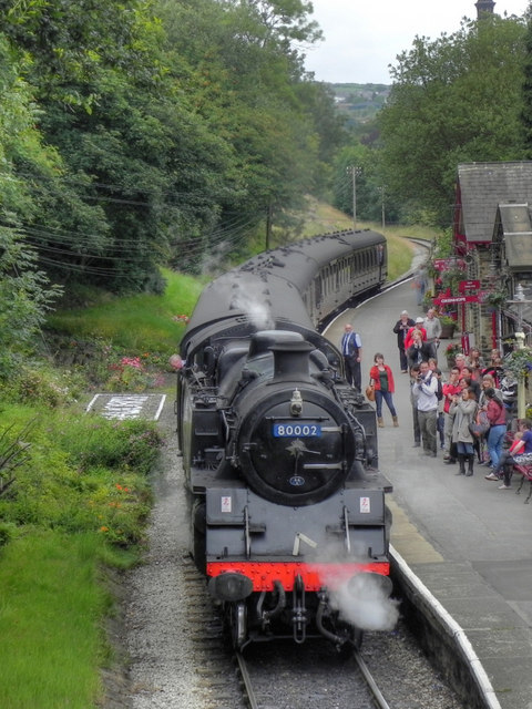 Steam Train at Haworth