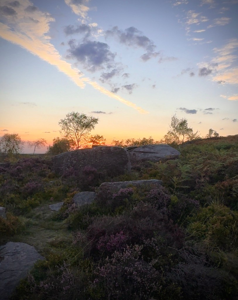sunset at mother cap