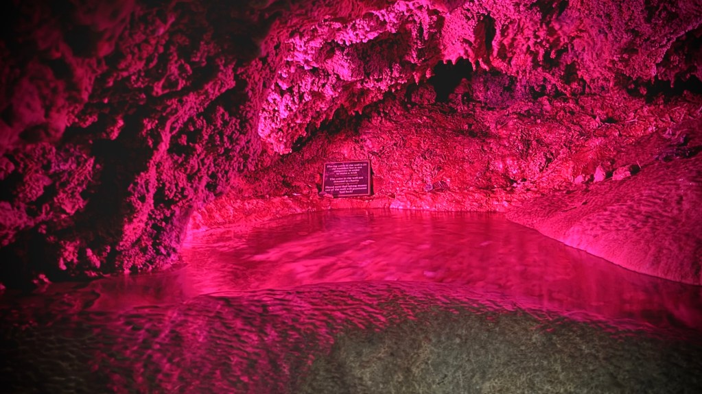 wishing well at mother shipton's cave