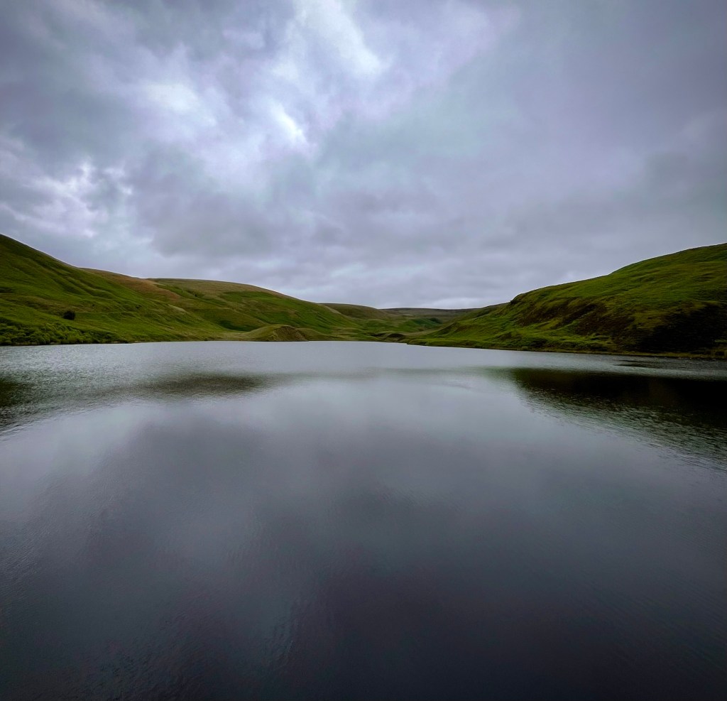 Still water at Wessenden Reservoir