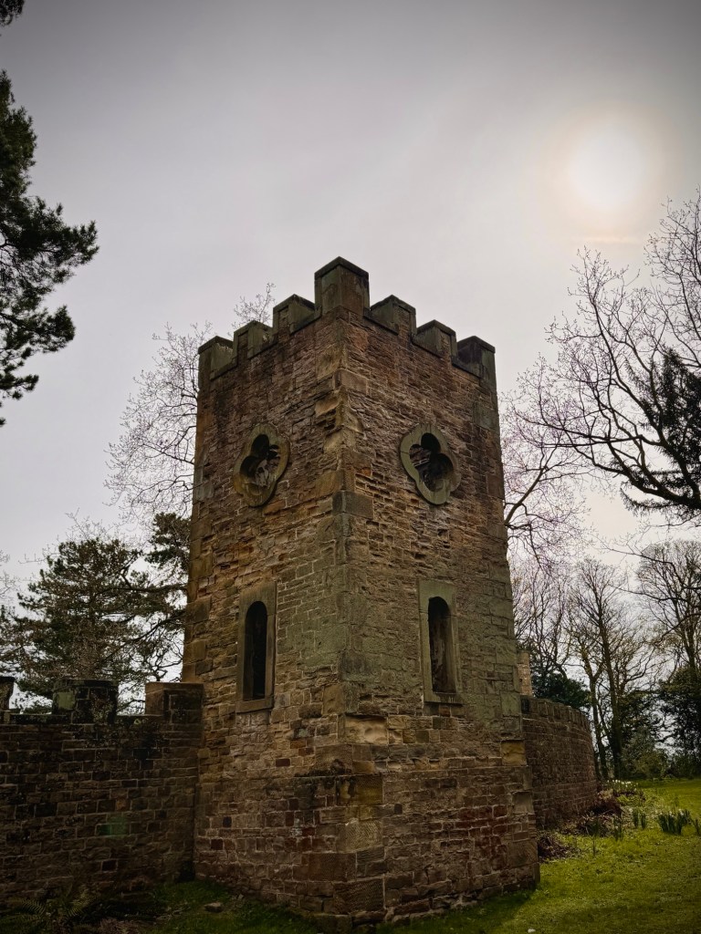 ruins at wentworth castle, south yorkshire