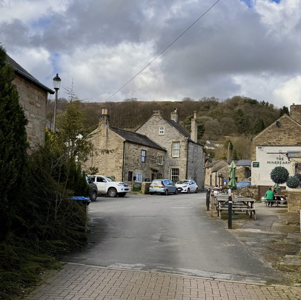 the square, eyam