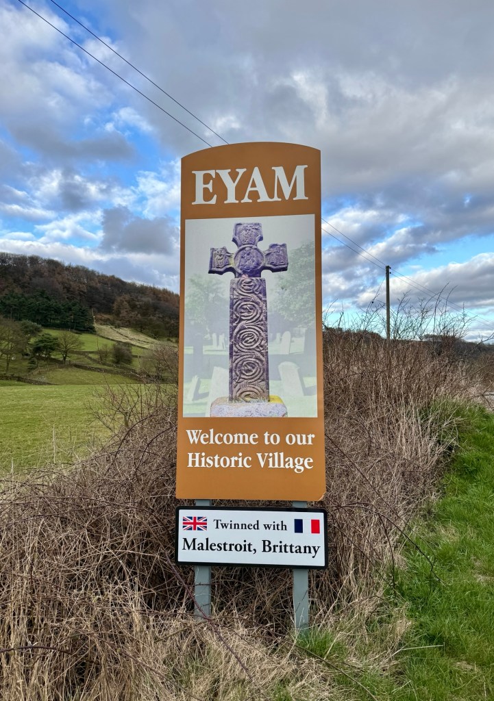 eyam village sign