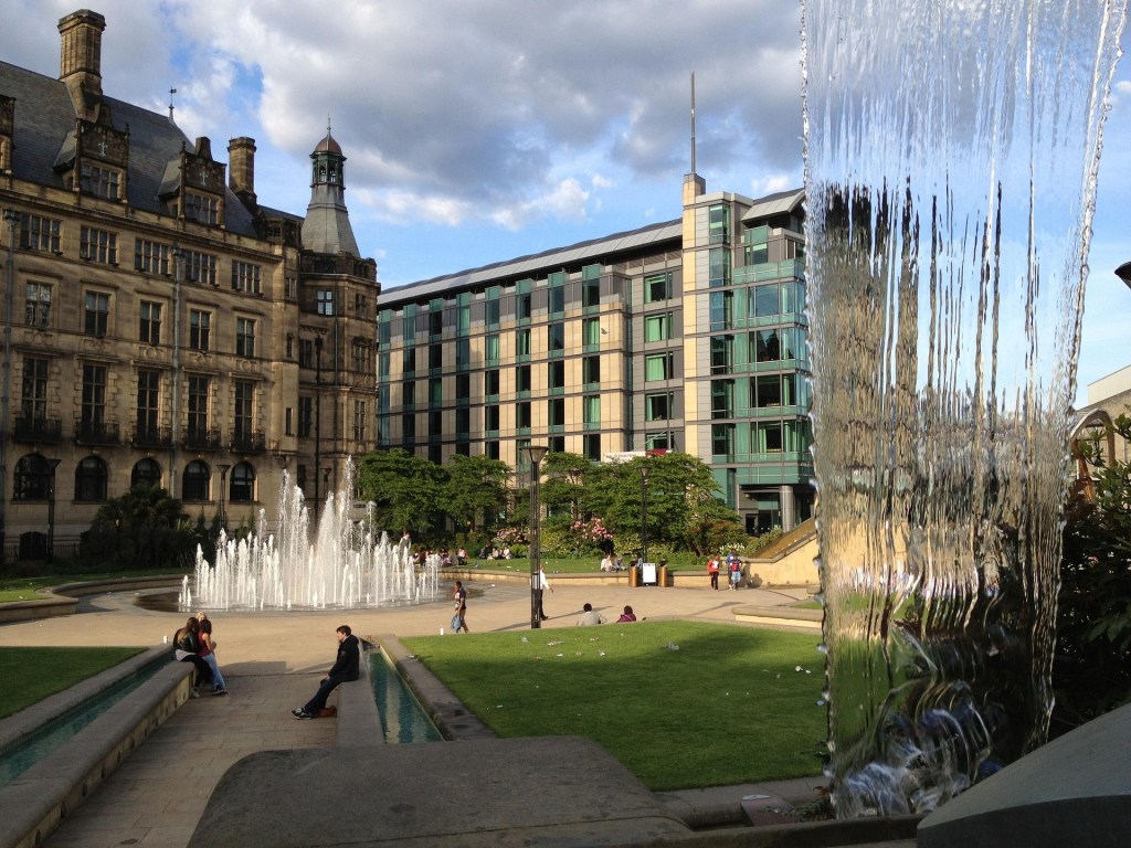 Peace Gardens Sheffield Yorkshire