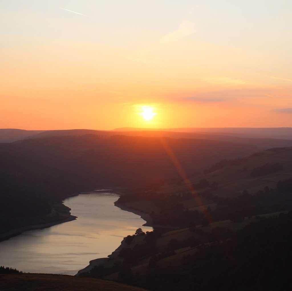 Sunset at Derwent Edge, Peak District